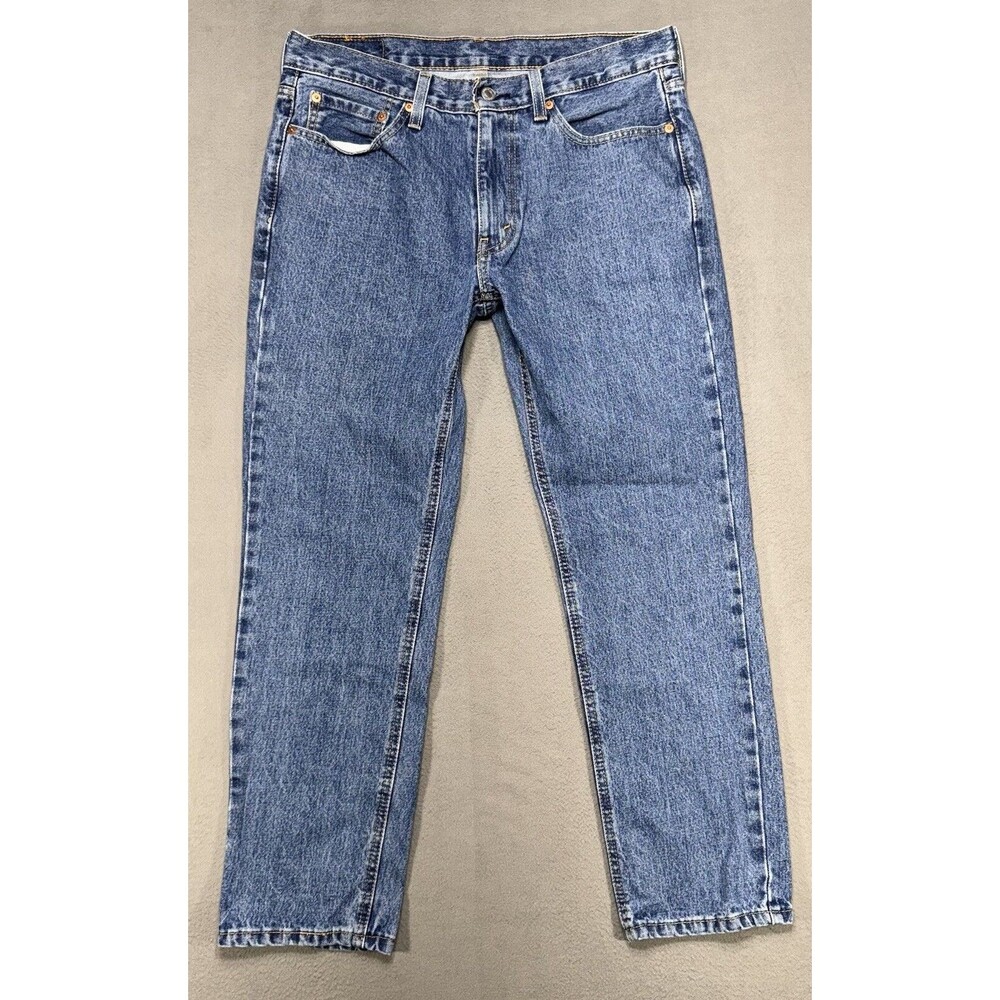 Levis 541 Jeans Mens 33x28* Blue Denim Medium Wash Athletic Taper American Denim